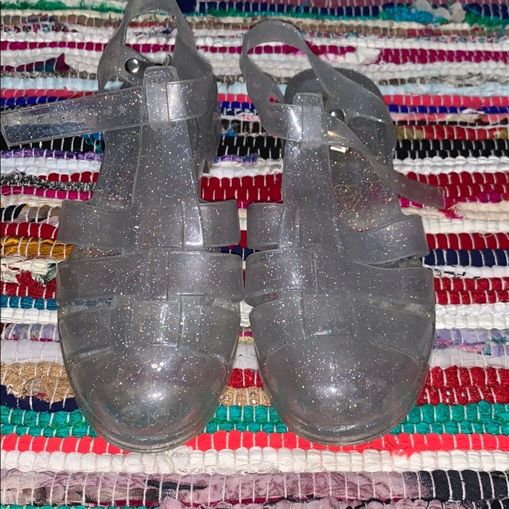 Clear Jelly Sandals